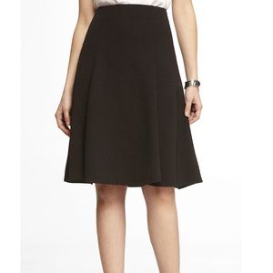 Midi Flare Business Skirt